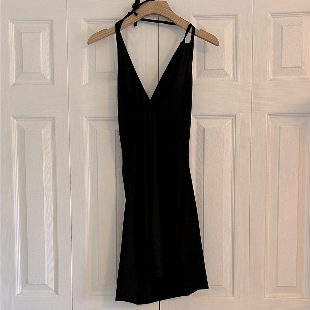 H&M Black Mini Dress